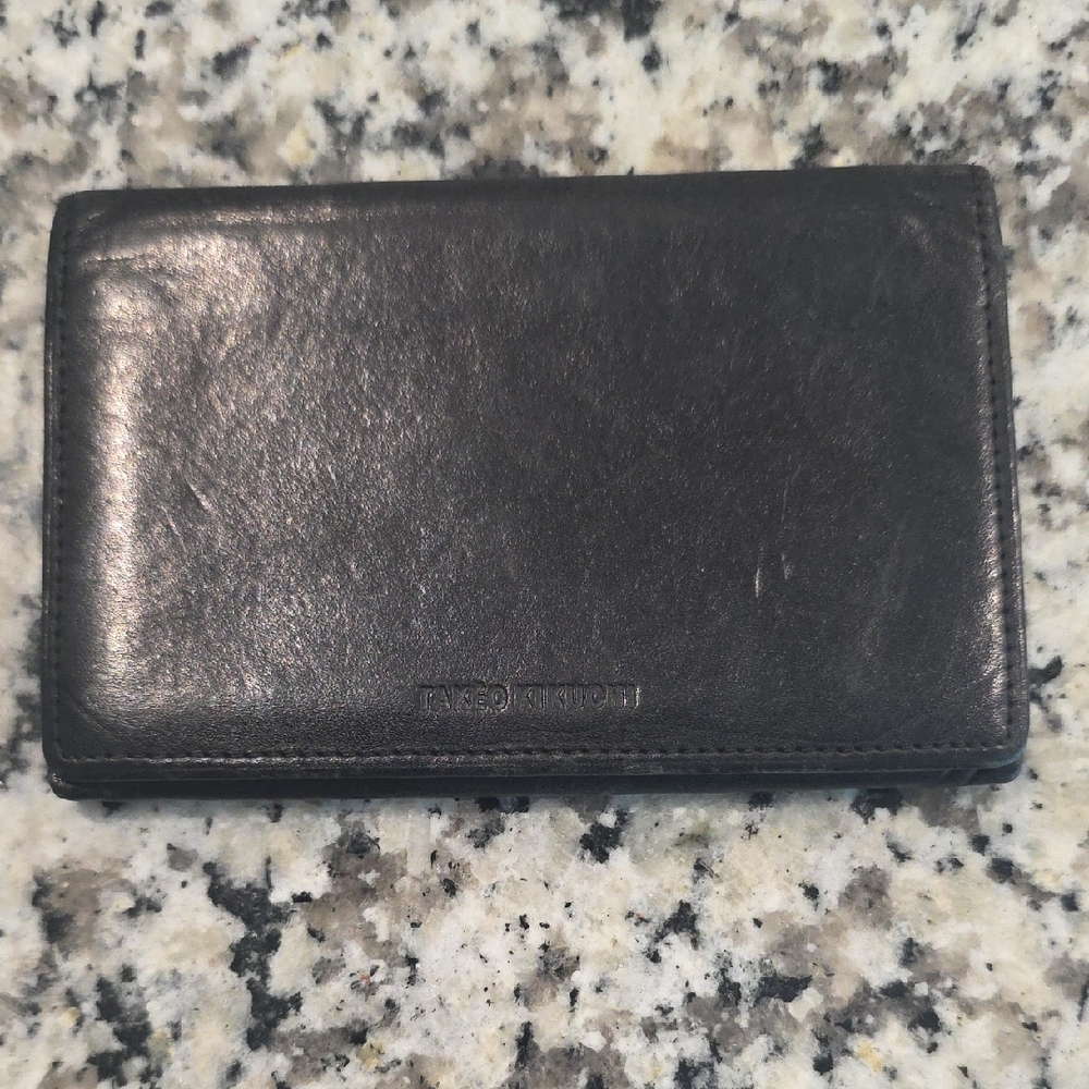 Black Leather Wallet